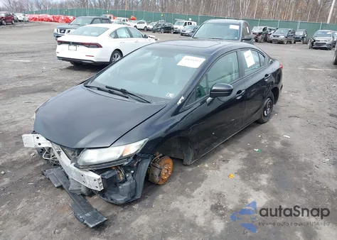 2014 Honda Civic Ex из США, поврежденный, VIN 2HGFB2F81EH539258